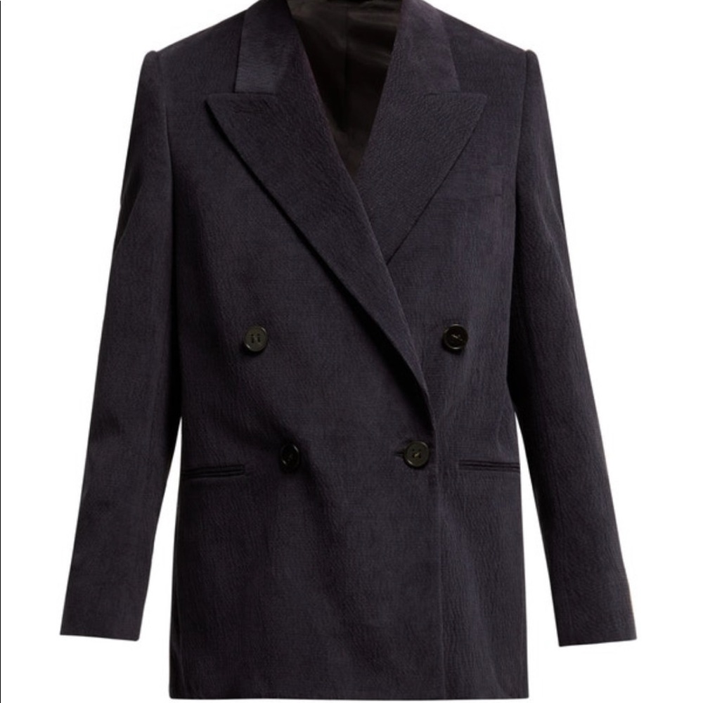 Acne Studios Corduroy Navy blazer